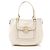 Borsa Hobo Amanda Classic in pelle Tory Burch Bianco