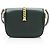 Borsa a tracolla mini Sylvie 1969 in pelle Gucci Verde - vista 3