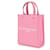 Mini borsa tote Givenchy in pelle rosa - vista 3