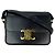 Céline Borsa a tracolla Celine Teen Triomphe in pelle di vitello lucida nera Nero