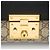 Mini borsa a tracolla Gucci GG Supreme Padlock Marrone Beige - vista 9
