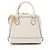 Gucci Horsebit 1955 Mini Satchel aus Leder Weiß - Ansicht 3