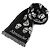 Alexander Mcqueen Bufanda reversible con estampado de calavera Blanco - vista 2