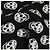 Alexander Mcqueen Bufanda reversible con estampado de calavera Blanco - vista 6