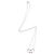 Collana Elsa Peretti in argento sterling a doppio loop Tiffany & Co. Metallico
