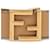 Ceinture réversible Fendi en cuir beige Marron  - vue 7