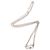Collana a doppia catena Infinity in argento sterling Tiffany & Co. Metallico