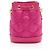 Borsa a secchiello Gucci Jumbo GG Matelasse in pelle Rosa - vista 3