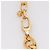 Collar de cadena Gucci Blondie Dorado Metálico - vista 3
