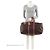Louis Vuitton Vintage Monogram Canvas Keepall 55 Duffle Marrone - vista 5