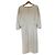 Autre Marque Double Cloth Kleid green label relaxing Beige