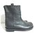 Autre Marque Diu Leather Western Boots Black - view 3