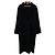 Autre Marque Abrigo de punto Toyoko Saito Negro