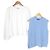 Autre Marque Blue Label Crestbridge Strickweste und Blusen-Set Blau Hellblau - Ansicht 2