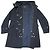 Autre Marque Manteau Duffle en mélange de cachemire Melton Scye Bleu Bleu Marine - vue 6