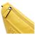 Prada Bolso de hombro y bolso bandolera en cuero amarillo con logotipo triangular - vista 8