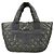 Chanel Borsa Tote Coco Cocoon Reversible Quilted Nylon Vintage Top Handle Khaki Marrone