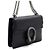 Gucci Mini borsa a tracolla con catena Dionysus e crossbody Nero - vista 3