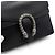 Gucci Mini borsa a tracolla con catena Dionysus e crossbody Nero - vista 9