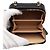 Chanel Mini borsa vanity a tracolla in pelle di agnello nera con catena dorata Nero - vista 6