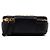Chanel Mini borsa vanity a tracolla in pelle di agnello nera con catena dorata Nero - vista 7