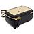 Chanel Mini borsa vanity a tracolla in pelle di agnello nera con catena dorata Nero - vista 8