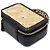 Chanel Mini borsa vanity a tracolla in pelle di agnello nera con catena dorata Nero - vista 9