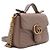Gucci Borsa Tote GG Marmont Mini Top Handle e Borsa a Spalla - vista 3