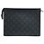 Louis Vuitton Pochette Voyage MM Clutch Bag Nero - vista 11