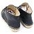Chanel Espadrilles da donna in agnello nero con logo CC - vista 4