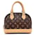 Louis Vuitton Monogram Alma BB Marrone  - vista 3