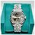 Rolex Reloj Oyster para mujer Datejust con bisel de diamantes Castaño - vista 2