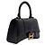 Balenciaga Borsa Tote Hourglass XS nera con manico superiore e logo dorato Nero - vista 3