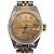 Rolex Datejust Diamond Champagne Gold Combi Damenuhr Golden