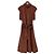 Autre Marque Filage Maxikleid Rot
