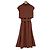 Autre Marque Filage Maxikleid Rot - Ansicht 2