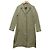 Manteau en satin Max Mara Vert Kaki