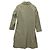 Manteau en satin Max Mara Vert Kaki - vue 2