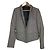 Autre Marque Tweed-Jacke mit Taillierung John Lawrence Sullivan Schwarz