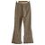 Autre Marque SUM1 STYLE Ripp-Flare-Hose Beige - Ansicht 2