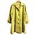 Autre Marque Cappotto singolo con ricamo logo Aigner Giallo