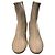 Autre Marque Kurze Lederstiefel Pilier von Sergio Rossi Beige - Ansicht 3