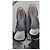 Sneakers Zadig & Voltaire in pelle e scamosciato Nero Bianco Rosso Blu - vista 7