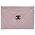 Chanel Tarjetero Classic Caviar Rosa - vista 2