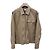 Moncler Giacca in cotone gabardine beige Marrone
