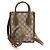 Gucci Mini borsa tote e crossbody Supreme Marrone - vista 4