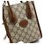 Gucci Mini borsa tote e crossbody Supreme Marrone - vista 7