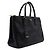 Prada Borsa Tote e Borsa a Spalla SAFFIANO LUX Black - vista 3