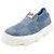 Louis Vuitton Sneakers Slip-On Damier Denim LV Space Landers Blu - vista 2
