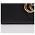 Gucci Borsa a tracolla con catena in pelle GG Marmont Nero - vista 3